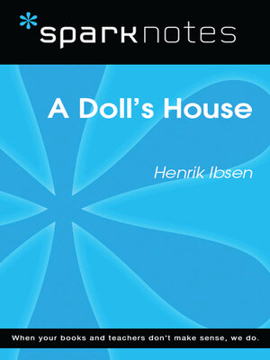 cover image of A Doll's House (SparkNotes Literature Guide)